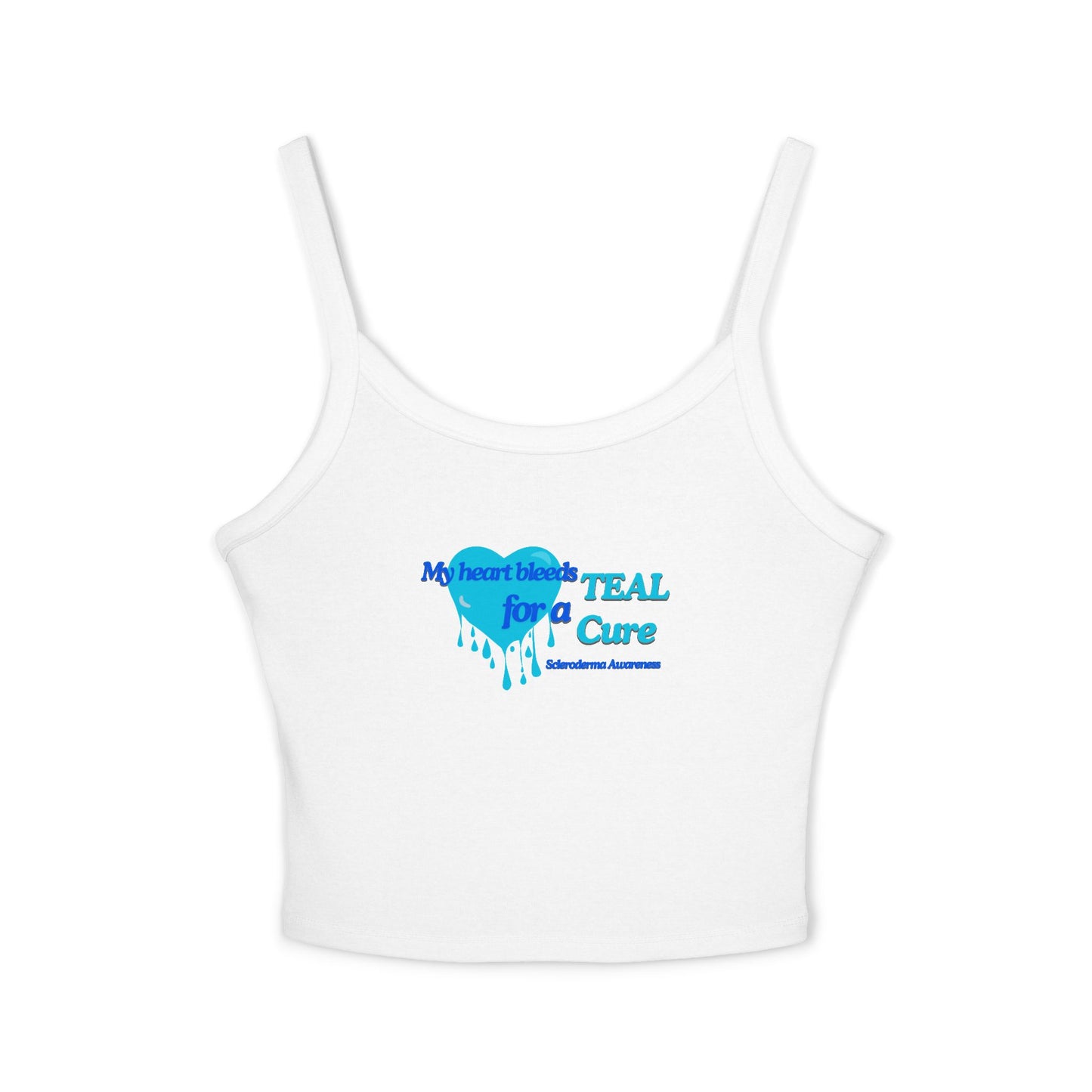 Scleroderma awareness Women's Spaghetti Strap Tank Top