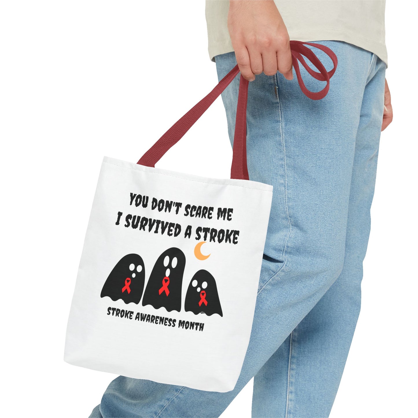 Stroke Awareness Halloween Tote Bag (AOP)