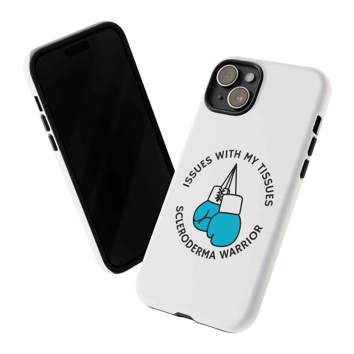 iPhone scleroderma warrior Tough Phone Cases