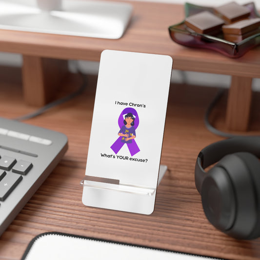 Chron's Disease Awareness Phone Stand Mobile Display Stand for Smartphones