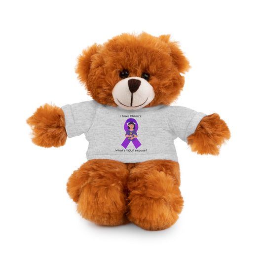 Chron's Disease Awareness Stuffed Animals with Tee