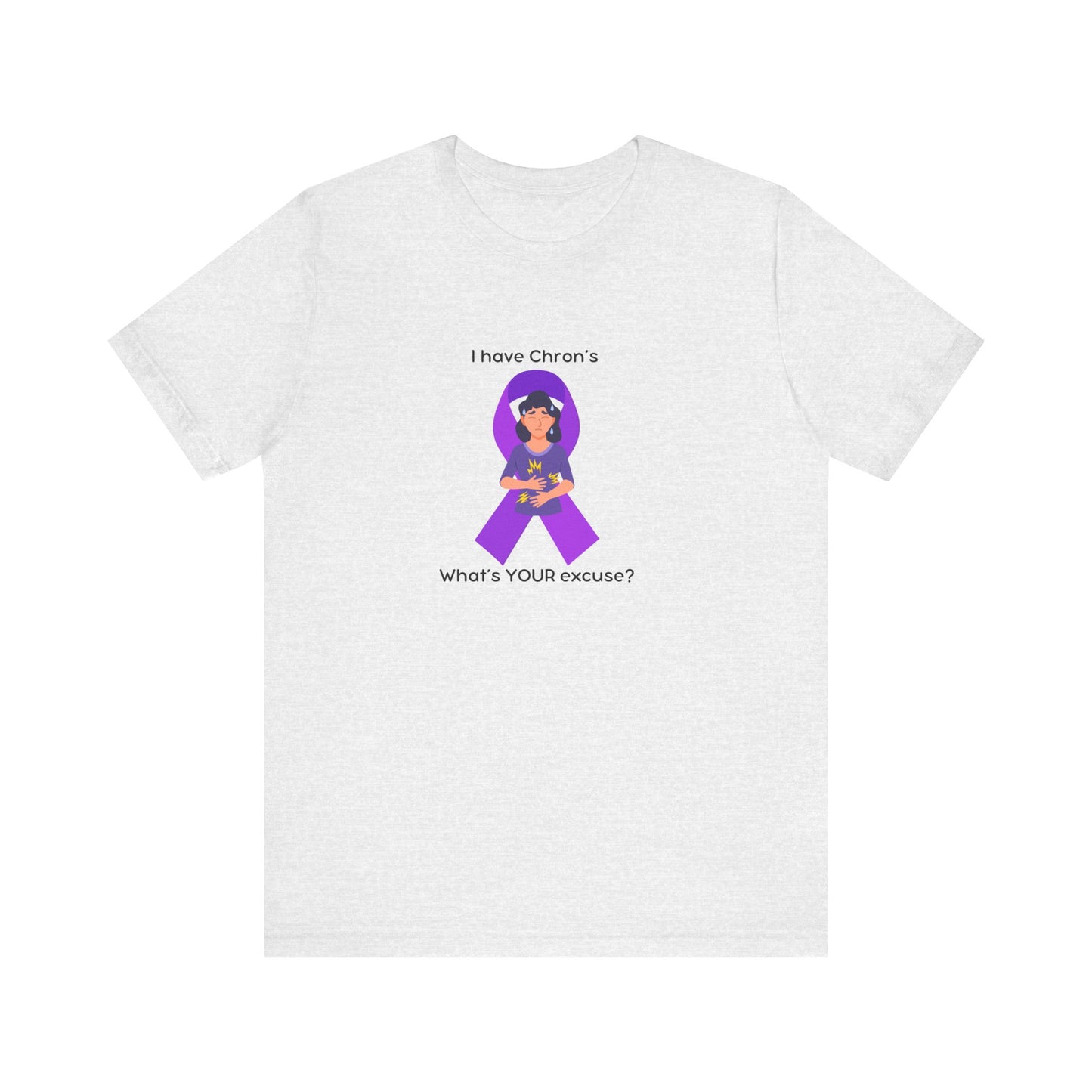 Chron's Disease Awareness Unisex Tee Express Delivery available