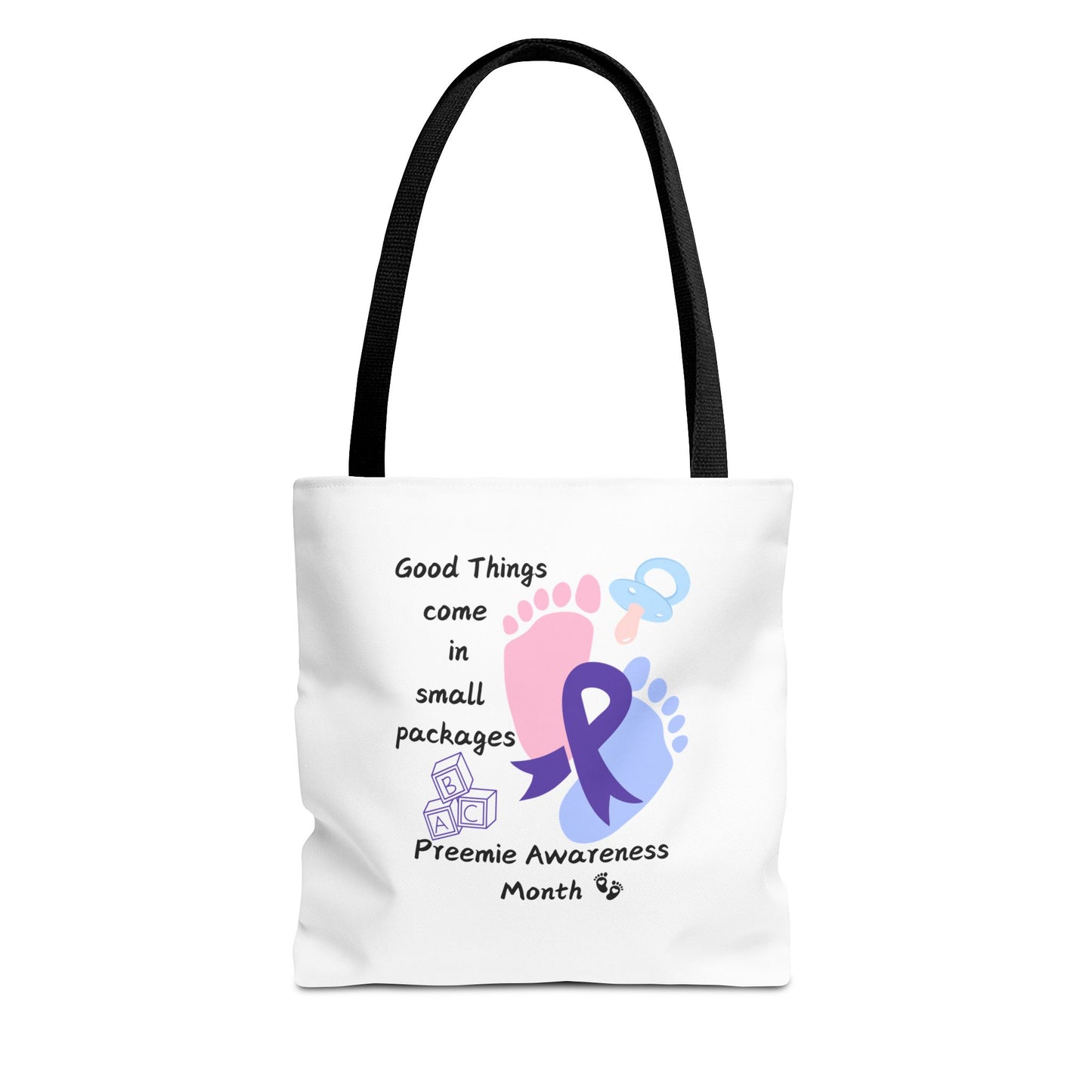 Preemie Awareness Prematurity Awareness Tote Bag