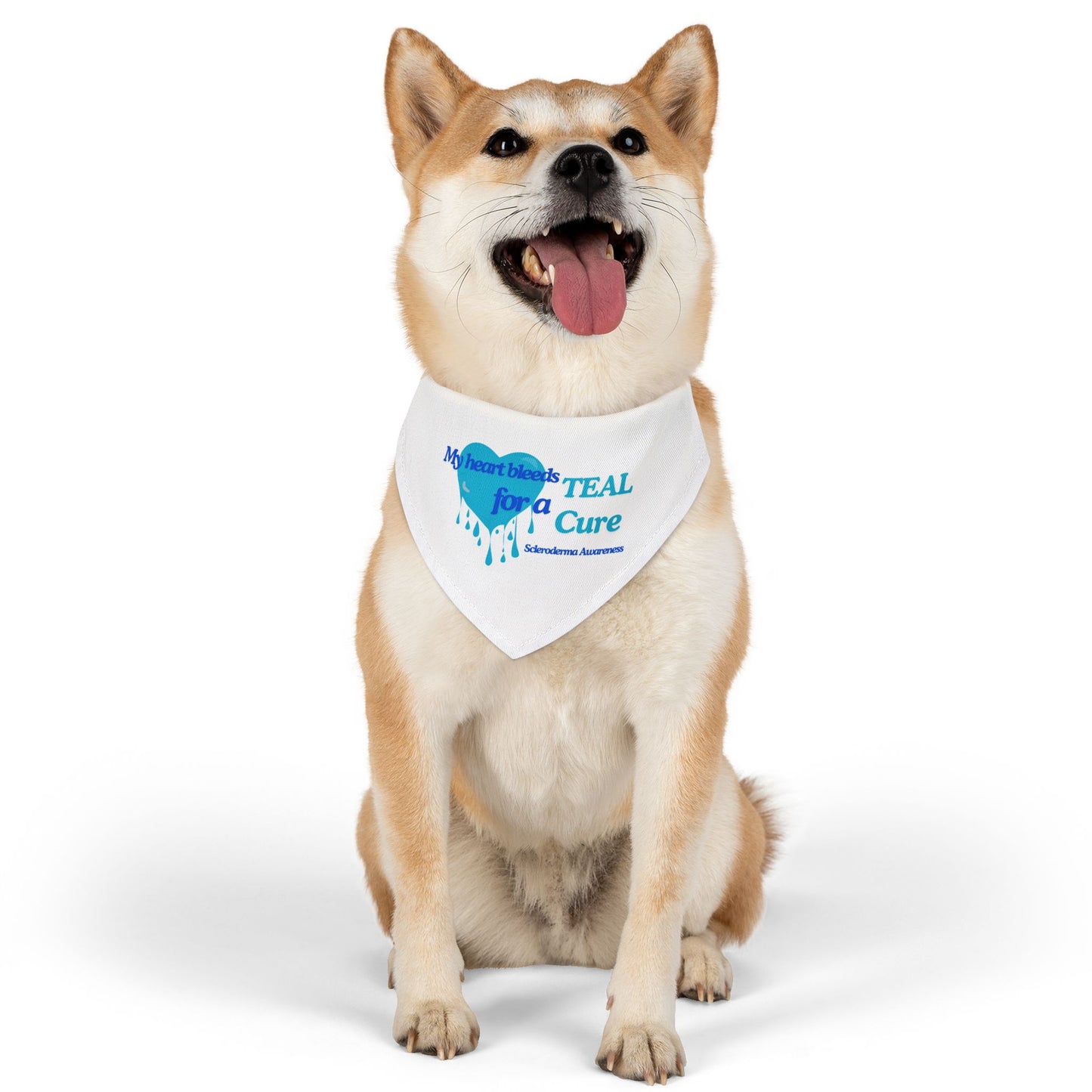 Scleroderma Awareness Pet Bandana Collar