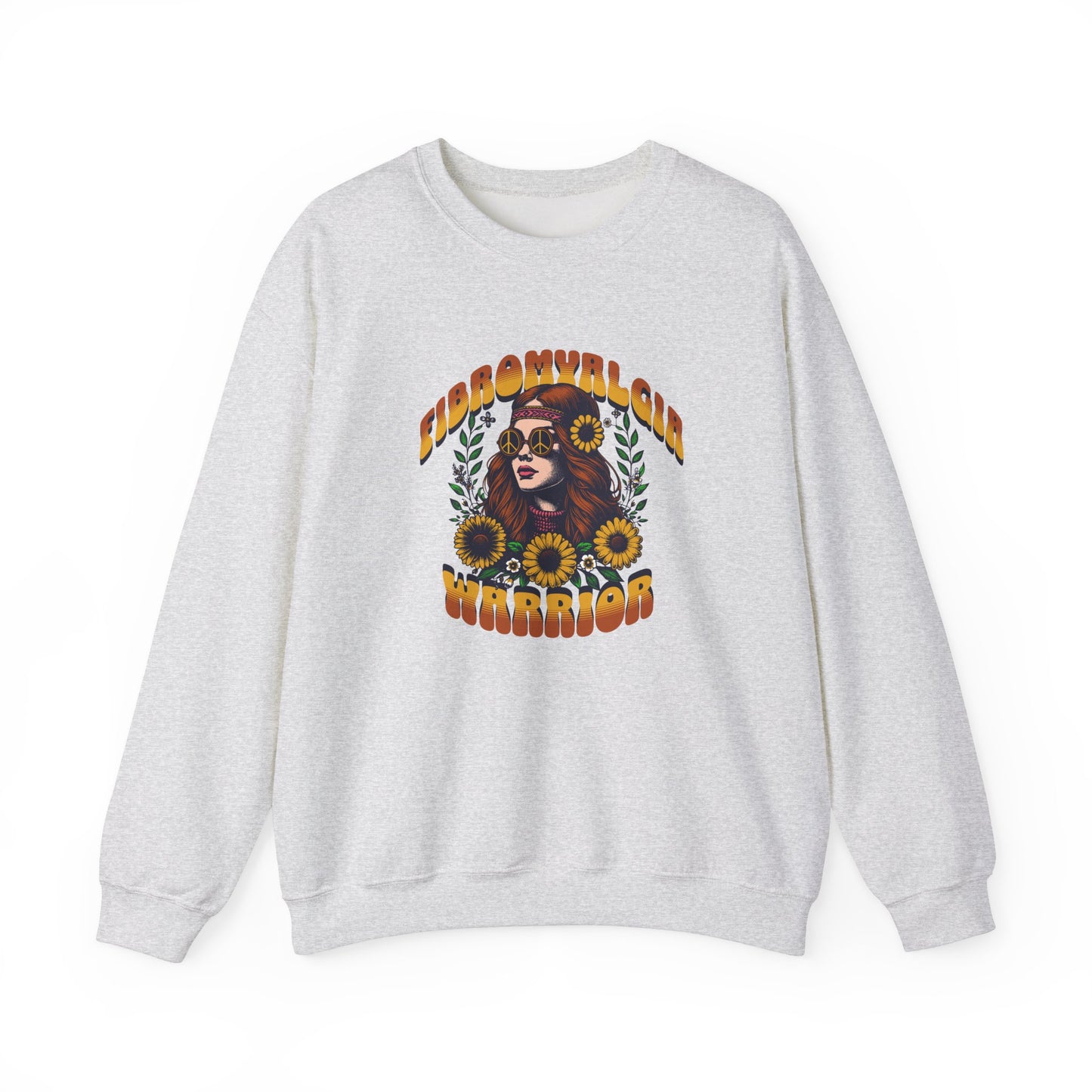 Fibromyalgia Warrior Unisex Crewneck Sweatshirt