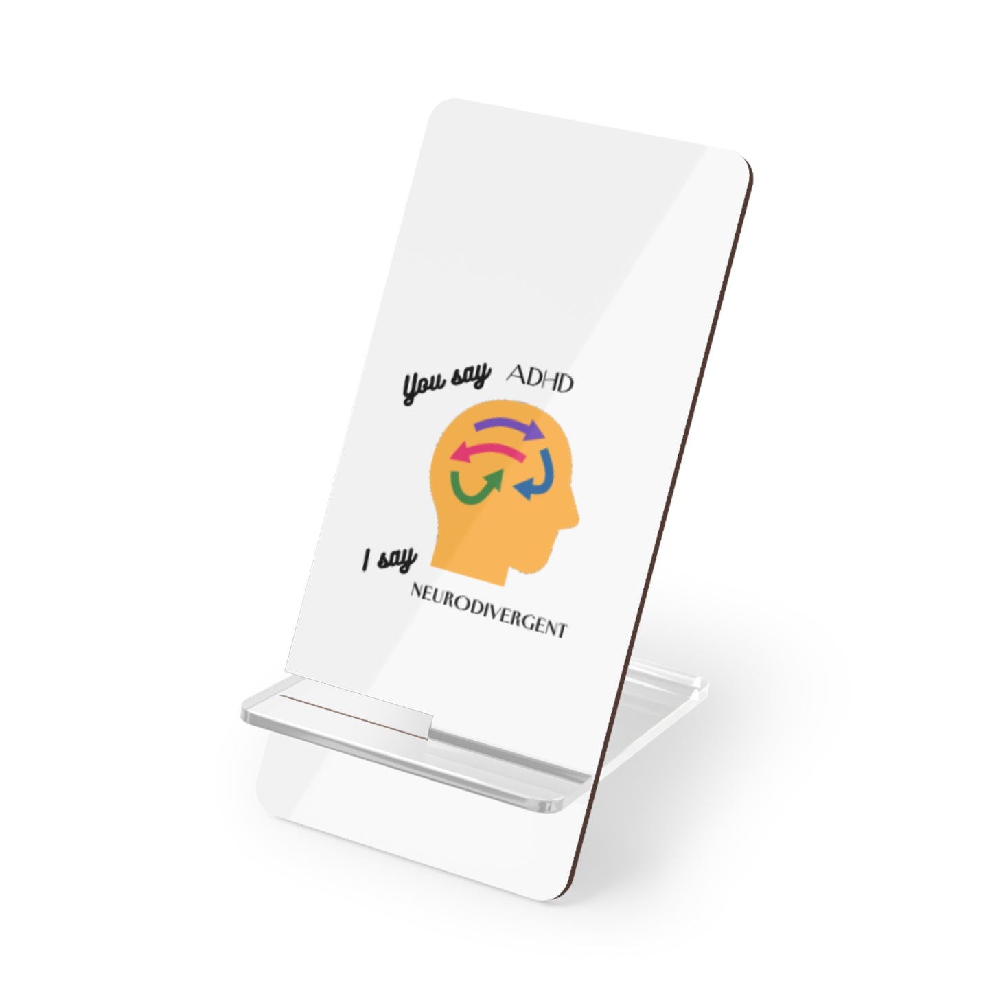 ADHD Awareness Phone Mobile Display Stand for Smartphones