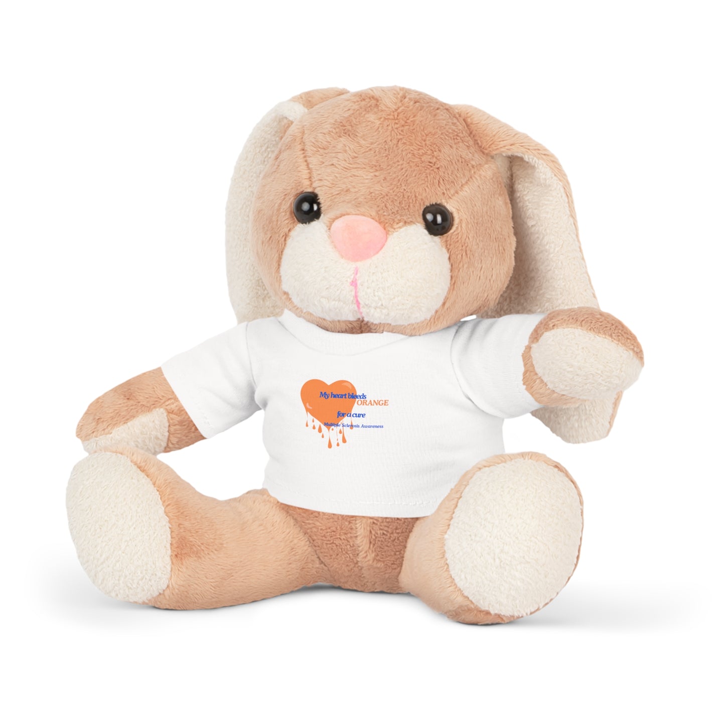 Multiple Sclerosis Awareness Plush Toy with T-Shirt