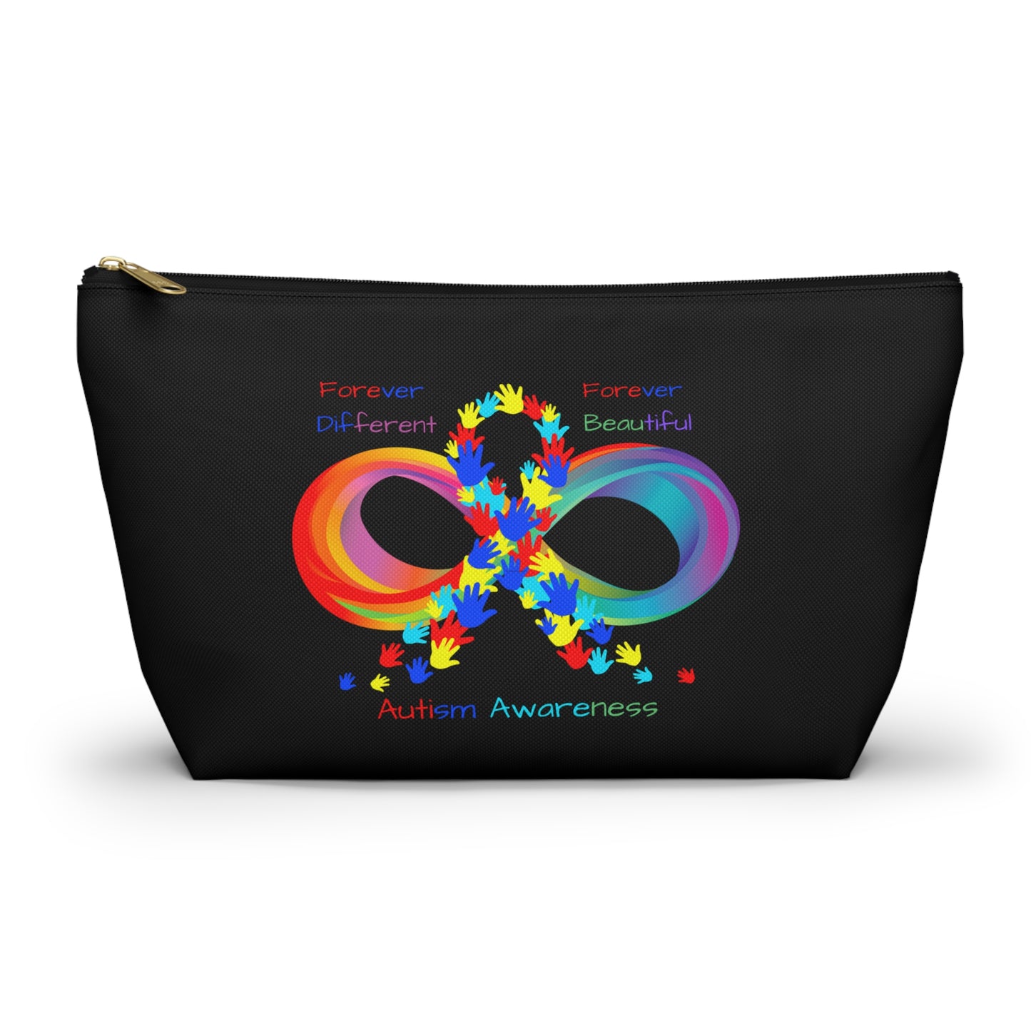 Autism Awareness Makeup Bag Travel Accessory Pouch