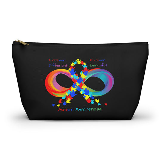 Autism Awareness Makeup Bag Travel Accessory Pouch