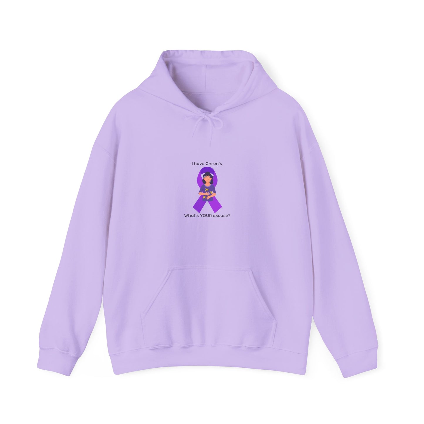 Chron's Disease Awareness Hoodie Unisex Hooded Sweatshirt