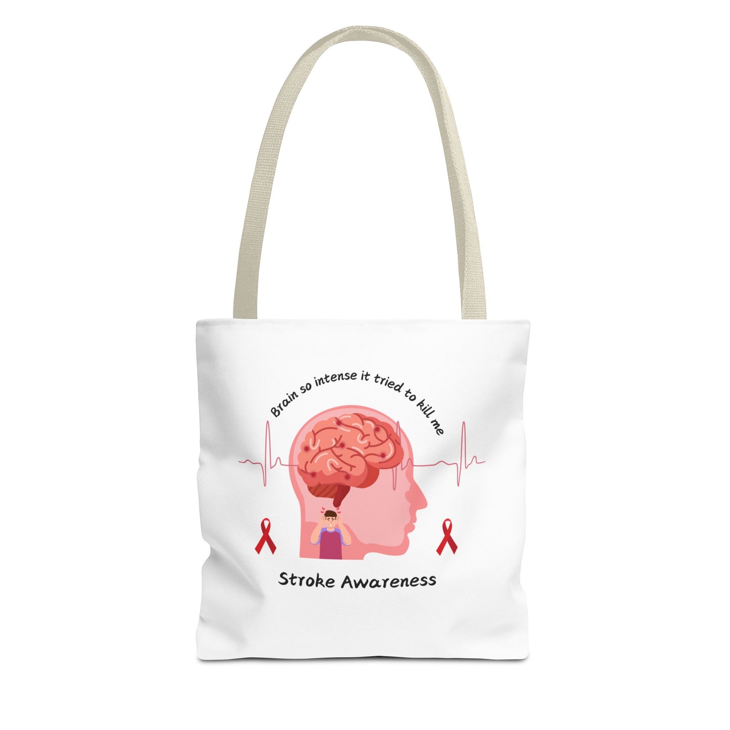 Stroke Awareness Tote Bag