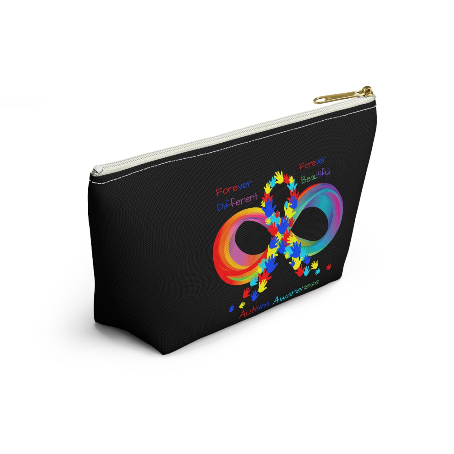 Autism Awareness Makeup Bag Travel Accessory Pouch