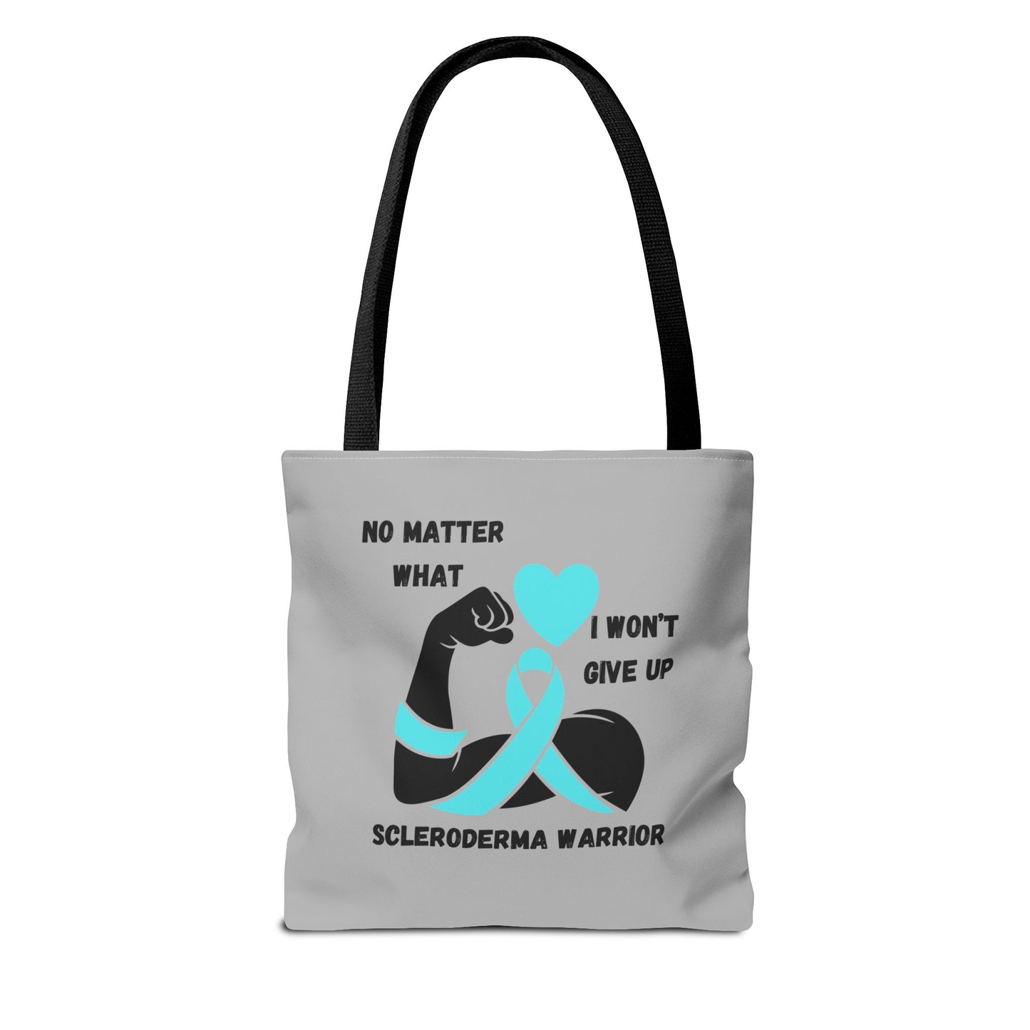 Scleroderma Awareness "I Won't Give Up" Tote Bag