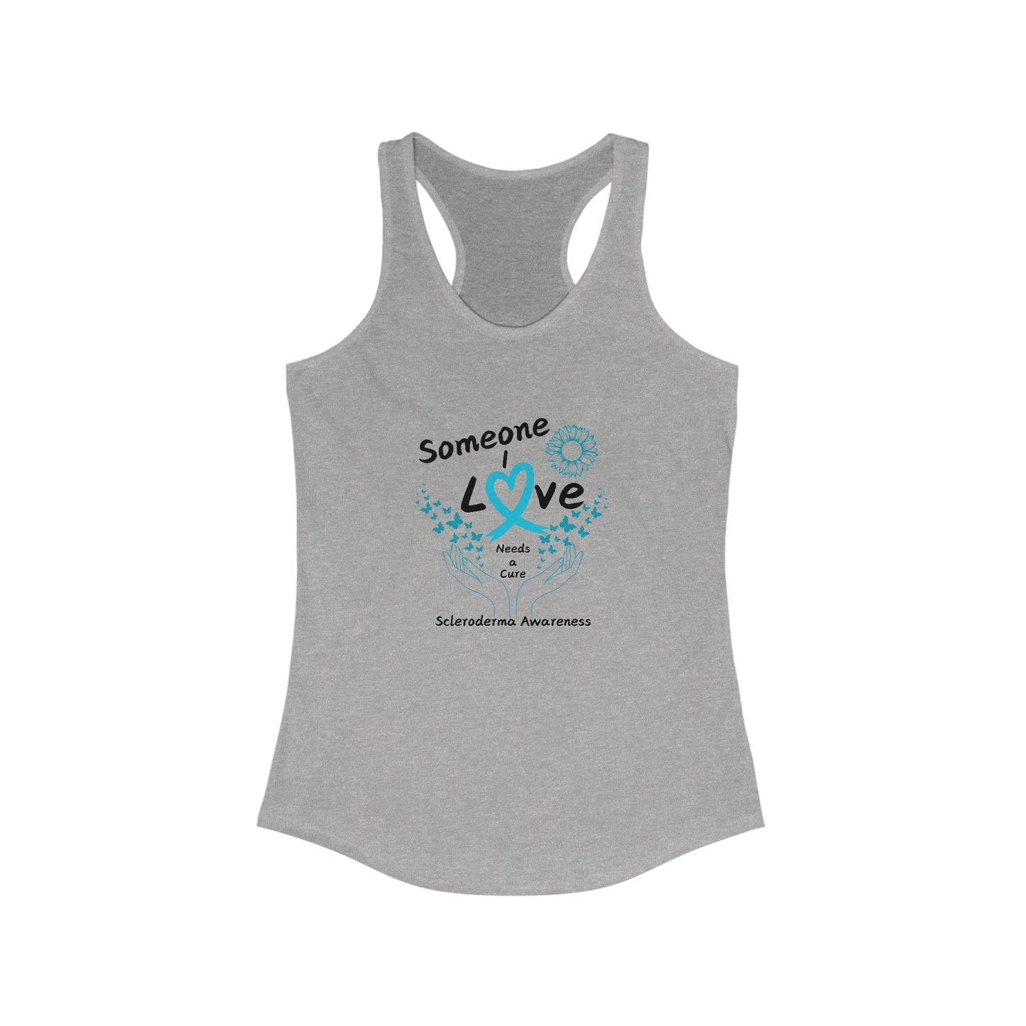 Scleroderma Awareness Women's Racerback Tank