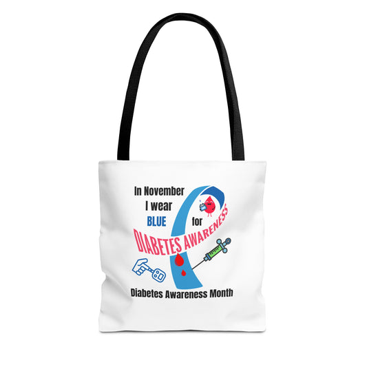 Diabetes Awareness Tote Bag