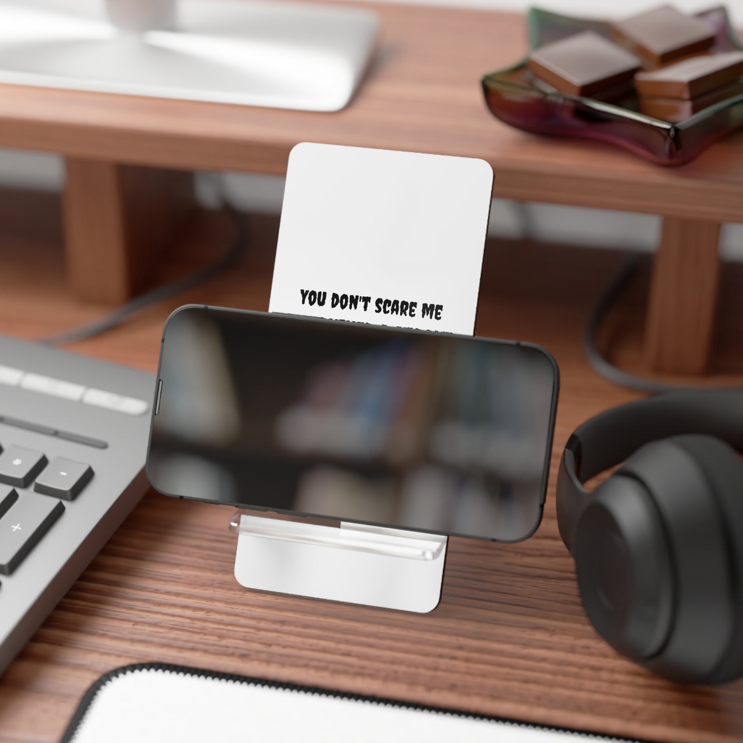 Stroke Awareness Phone Mobile Display Stand for Smartphones