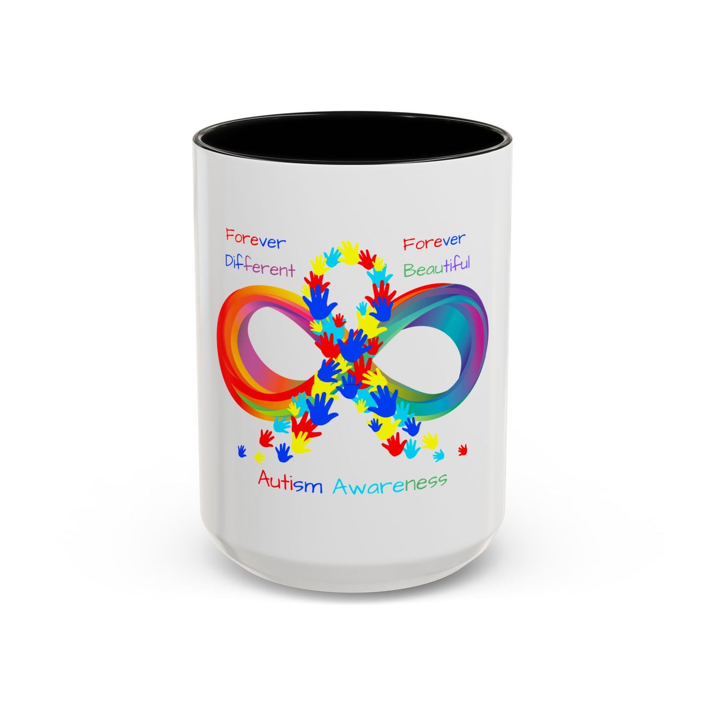 Autism Awareness Accent Coffee Mug (11, 15oz)