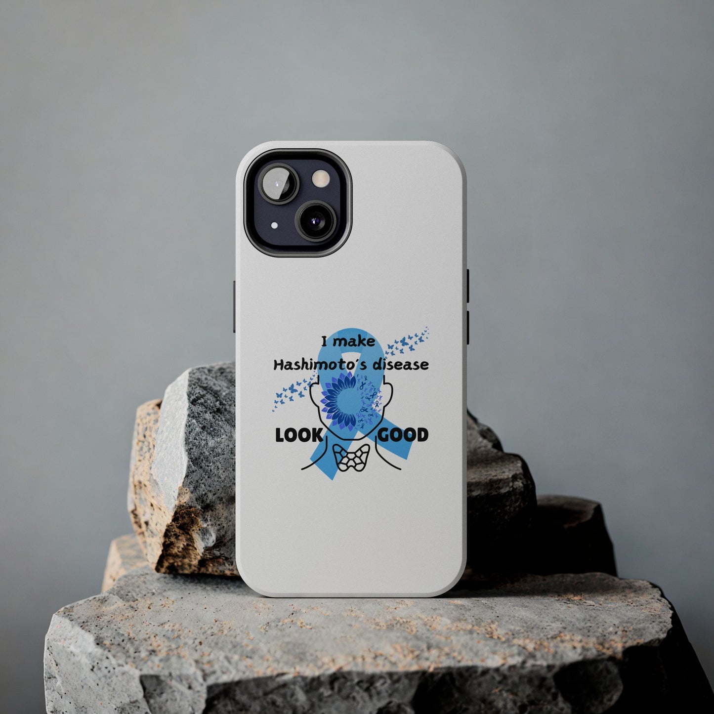 Hashimoto's Disease Awareness Phone Case, Tough iPhone Case