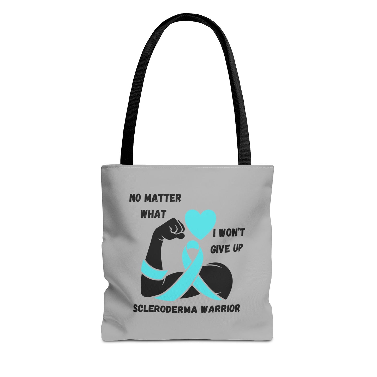 Scleroderma Awareness "I Won't Give Up" Tote Bag