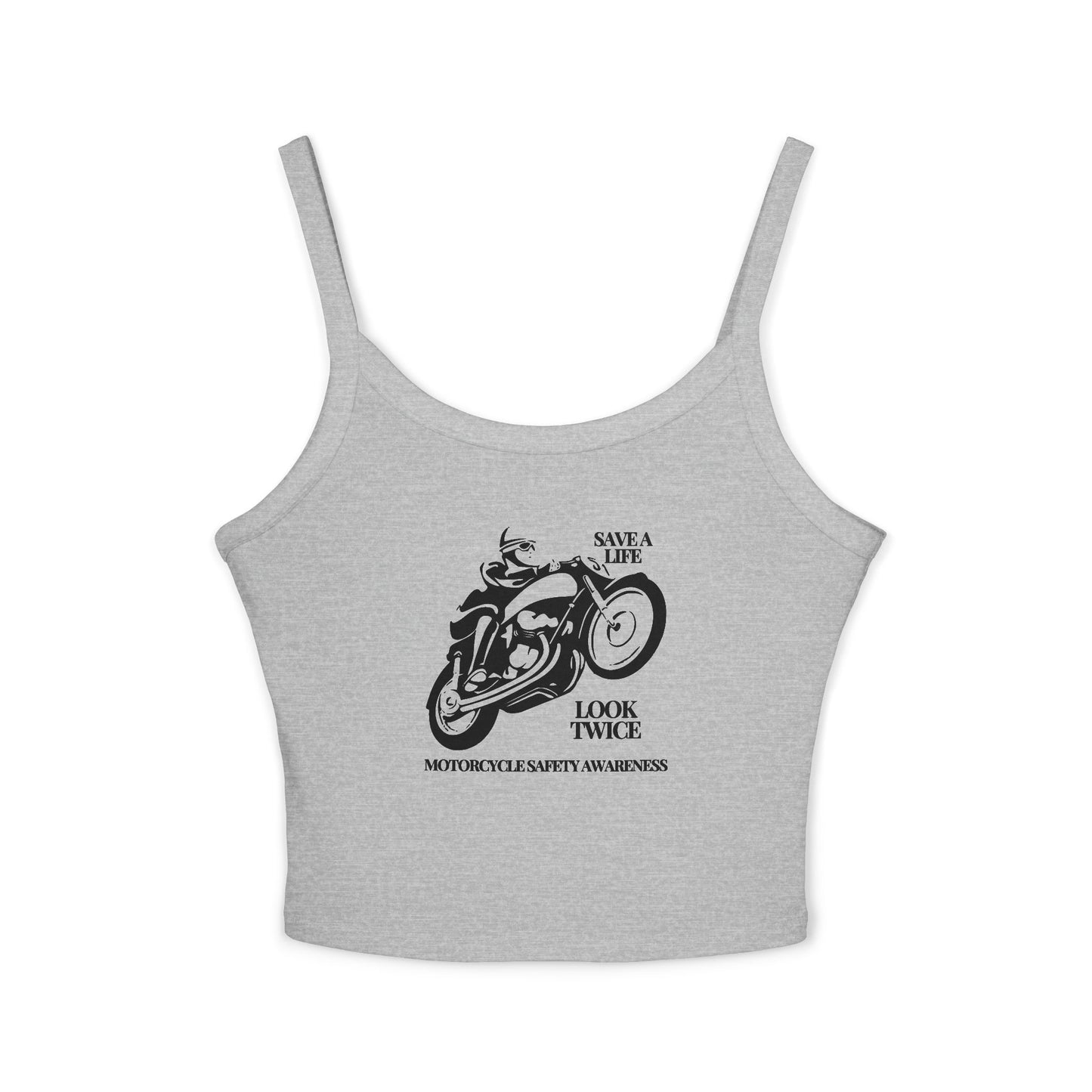 Motorcycle Safety Awareness Women's Spaghetti Strap Tank Top