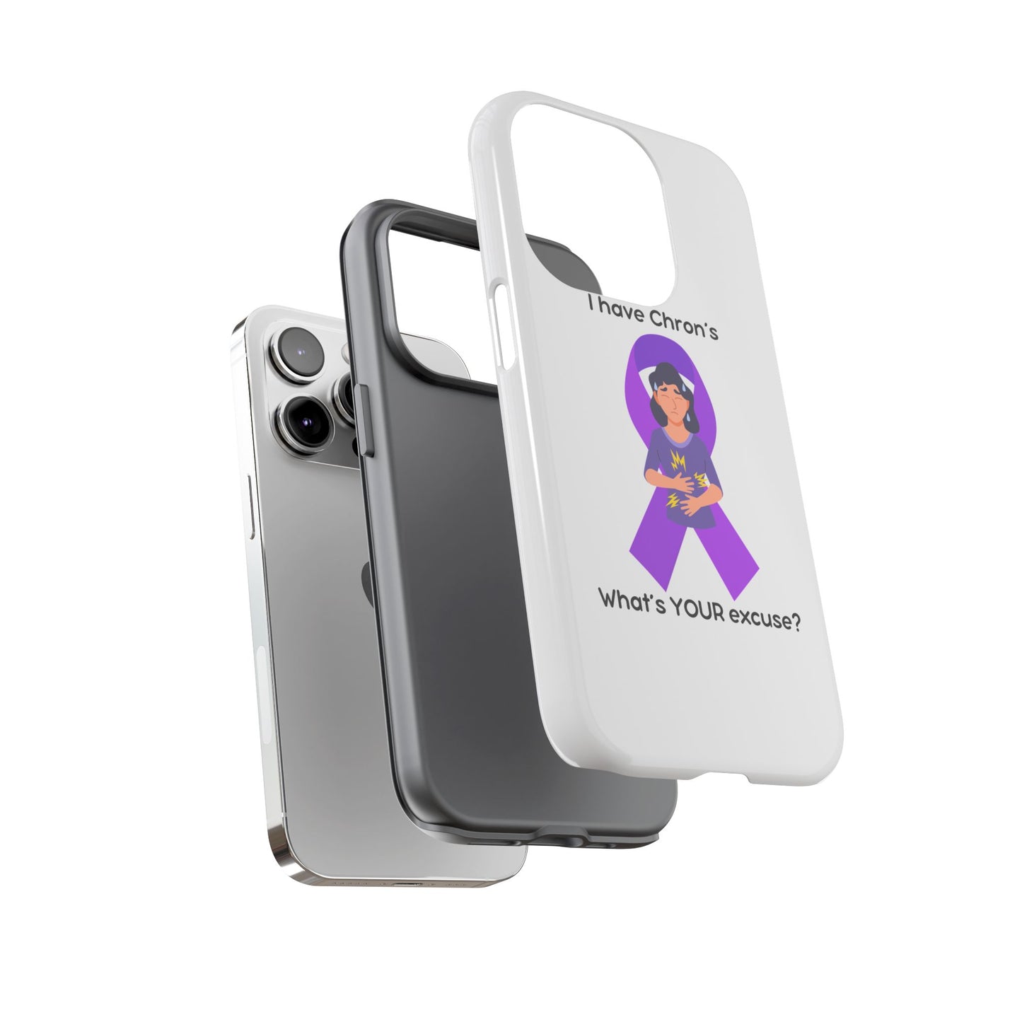 Chron's Disease Awareness  iPhone Case Tough Cases