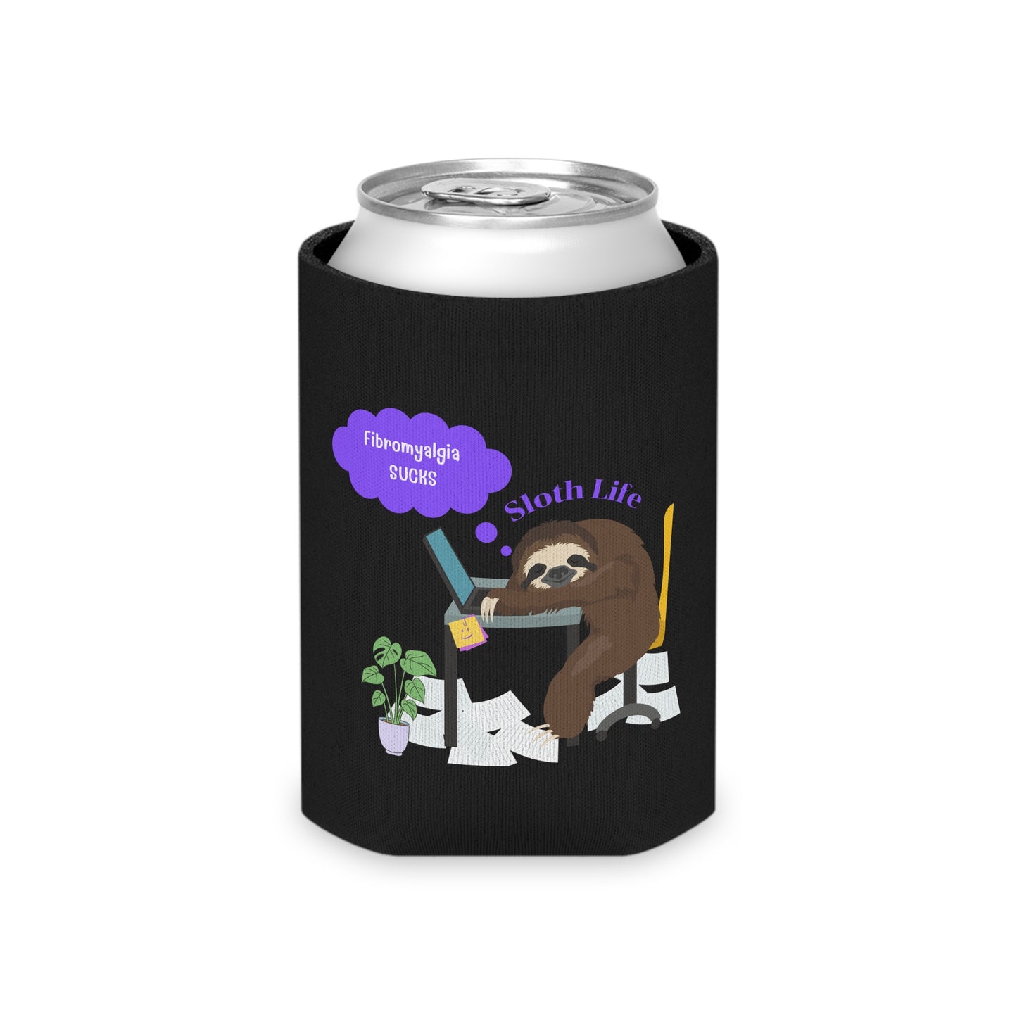 Fibromyalgia Sucks Coozie Can Cooler