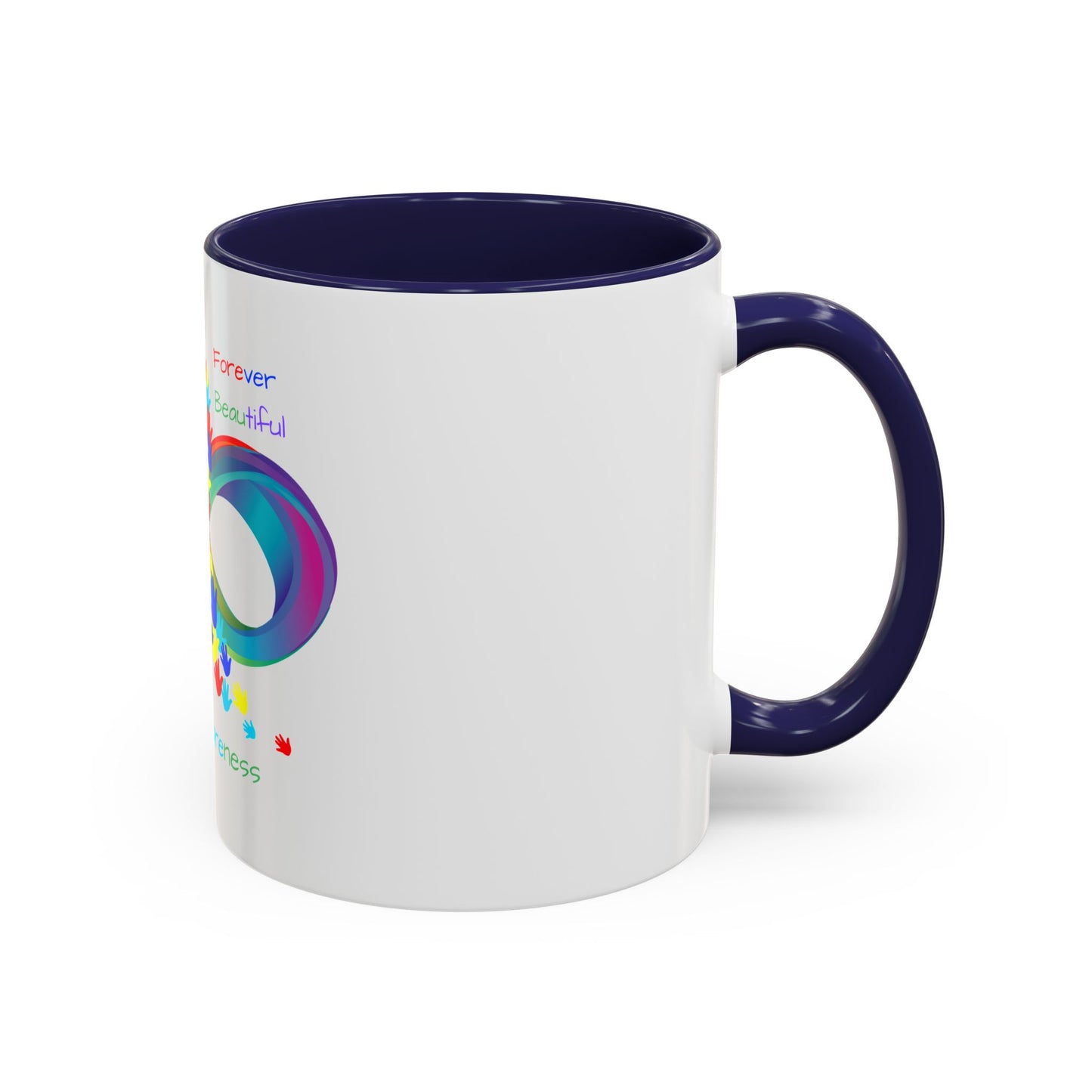 Autism Awareness Accent Coffee Mug (11, 15oz)