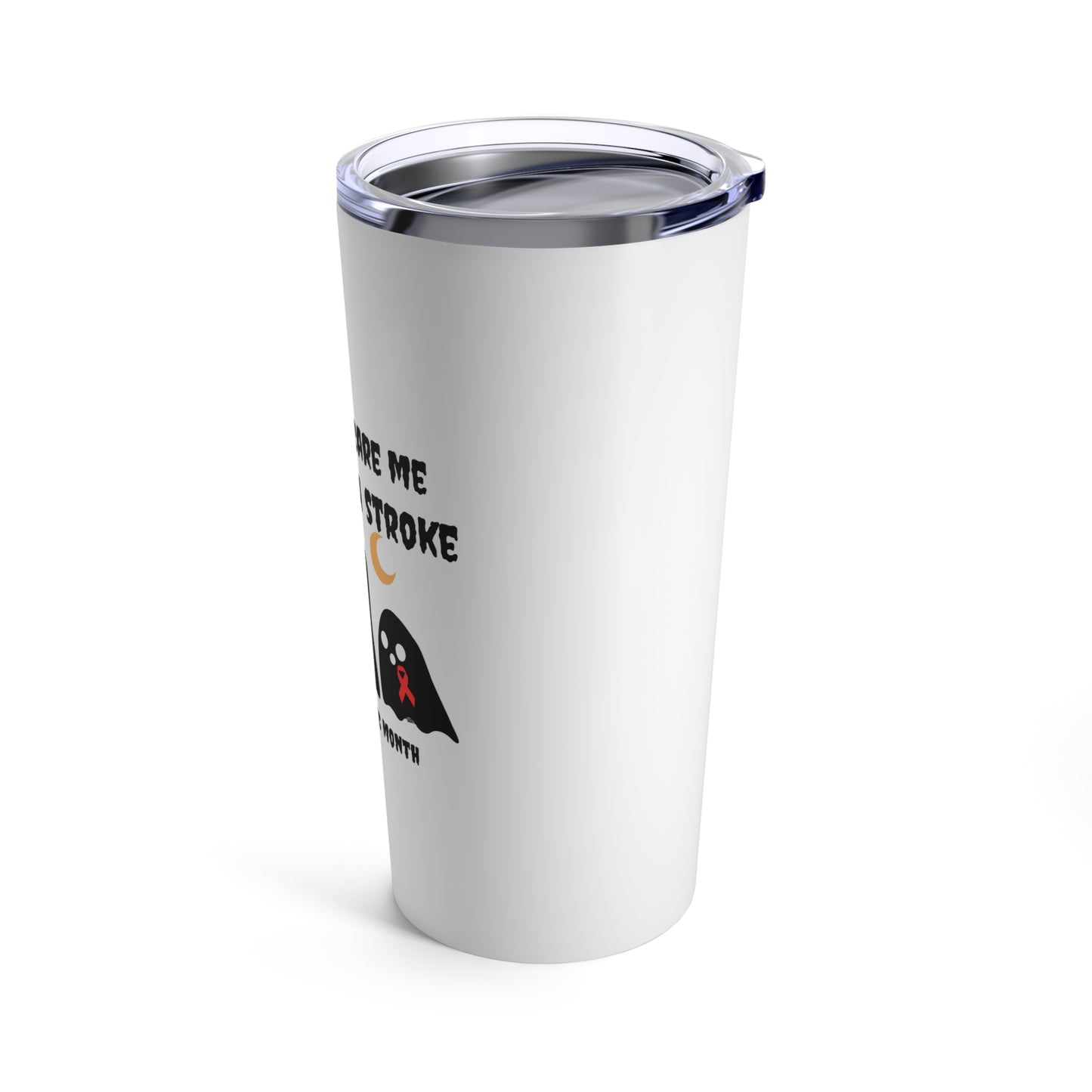 Stroke Awareness Halloween Tumbler 20oz