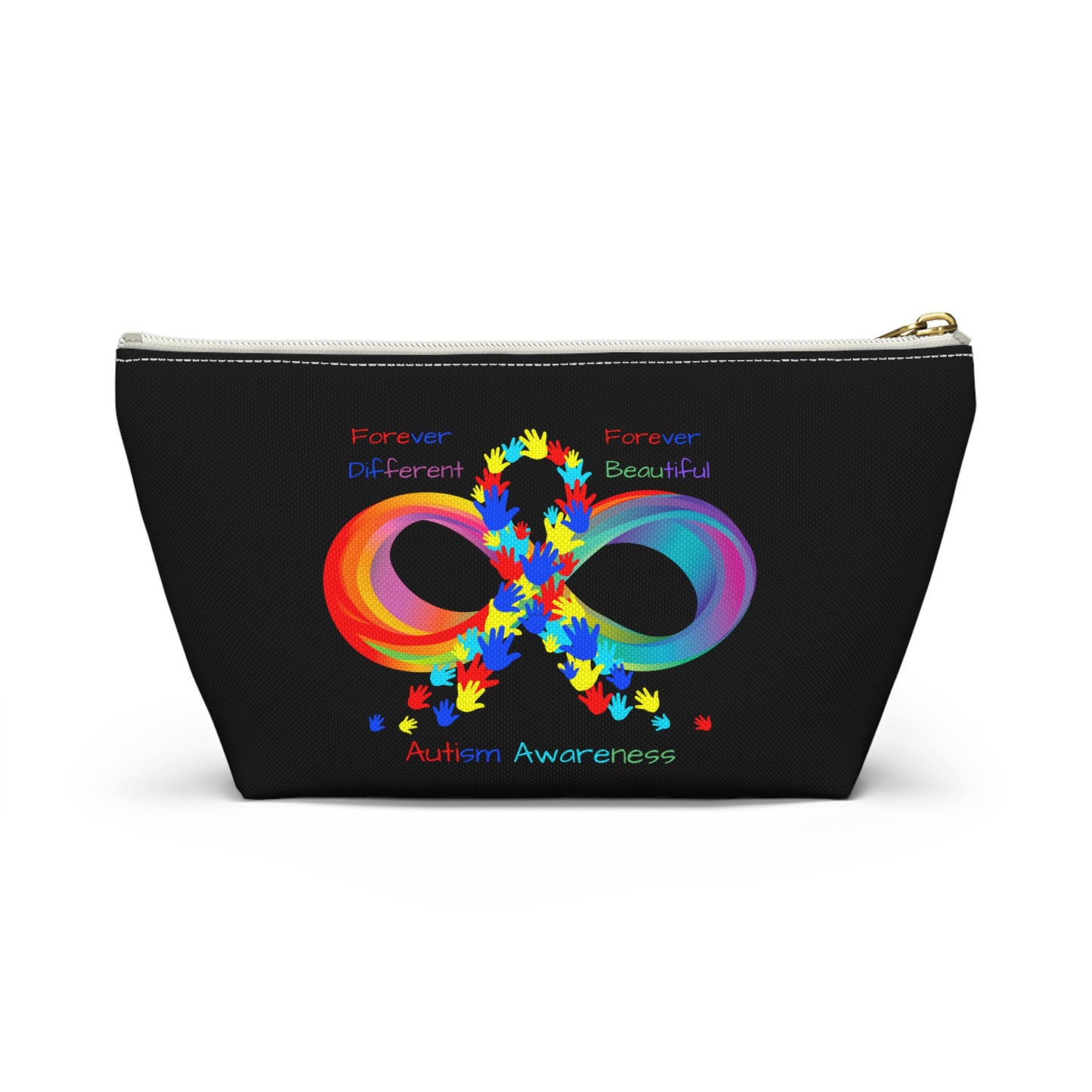 Autism Awareness Makeup Bag Travel Accessory Pouch