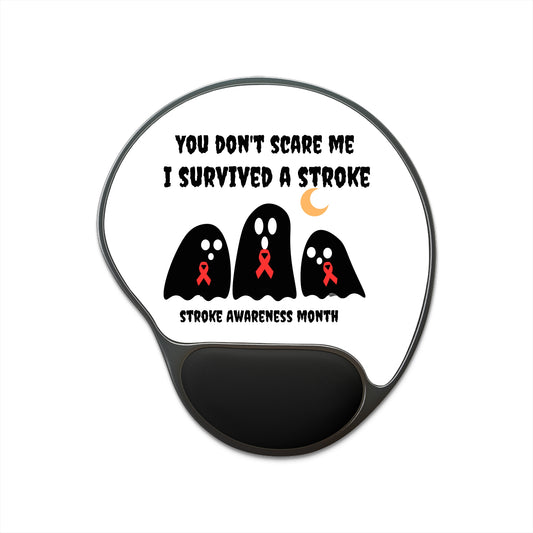 Stroke Awareness Halloween Mouse Pad With Wrist Rest