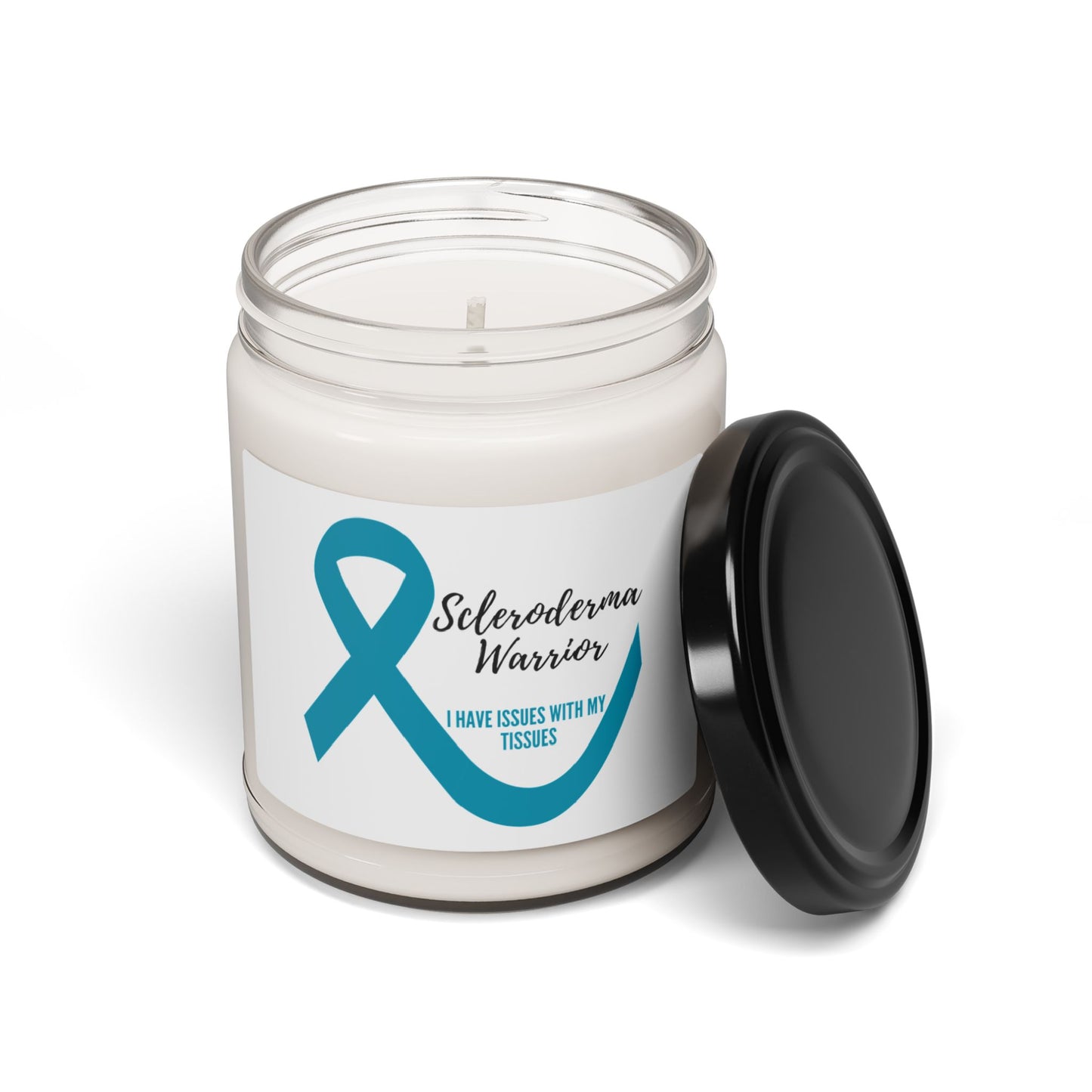 Scented Soy Candle, 9oz scleroderma warrior