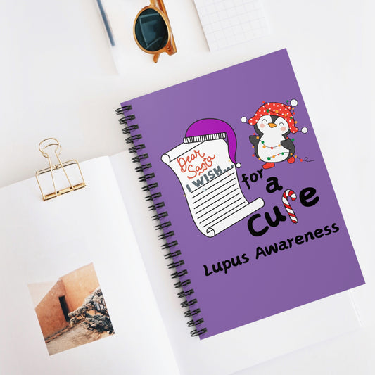 Spiral Notebook - Ruled Line, Lupus Awareness, Journals, Holiday Gift Ideas