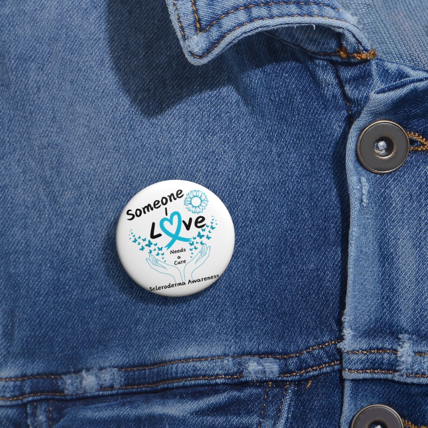 Scleroderma Awareness Accessories Pin Buttons