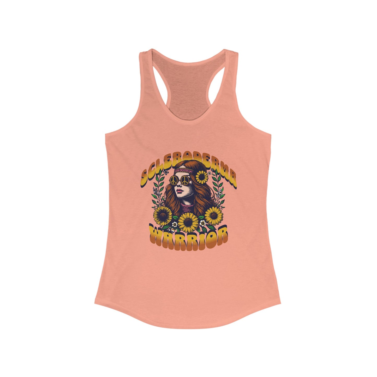 Scleroderma Warrior Women's Racerback Tank