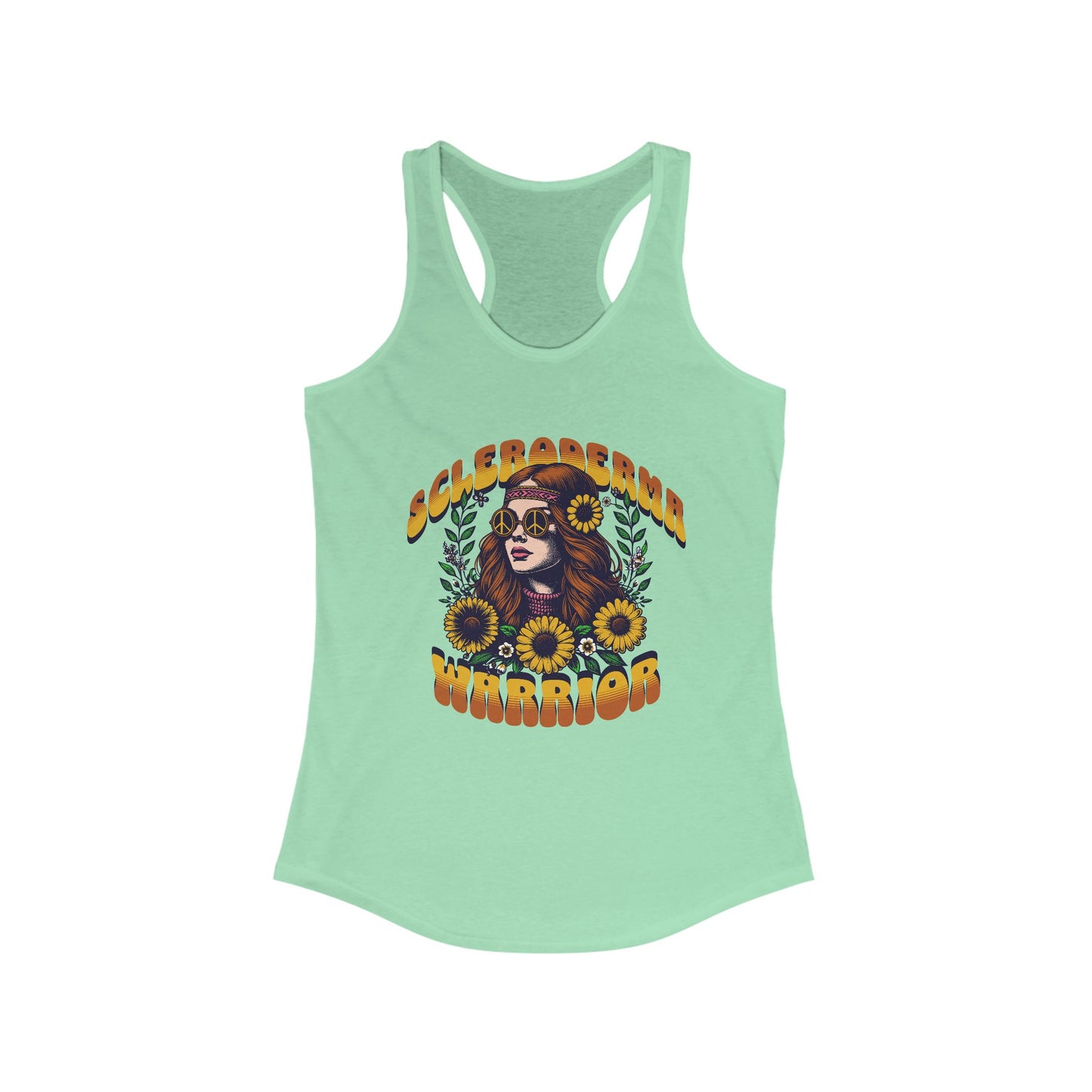 Scleroderma Warrior Women's Racerback Tank