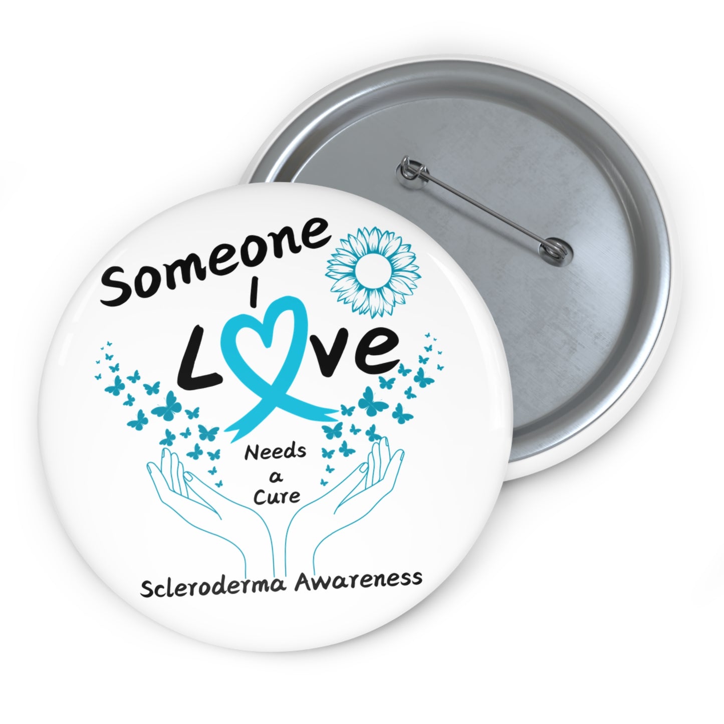 Scleroderma Awareness Accessories Pin Buttons