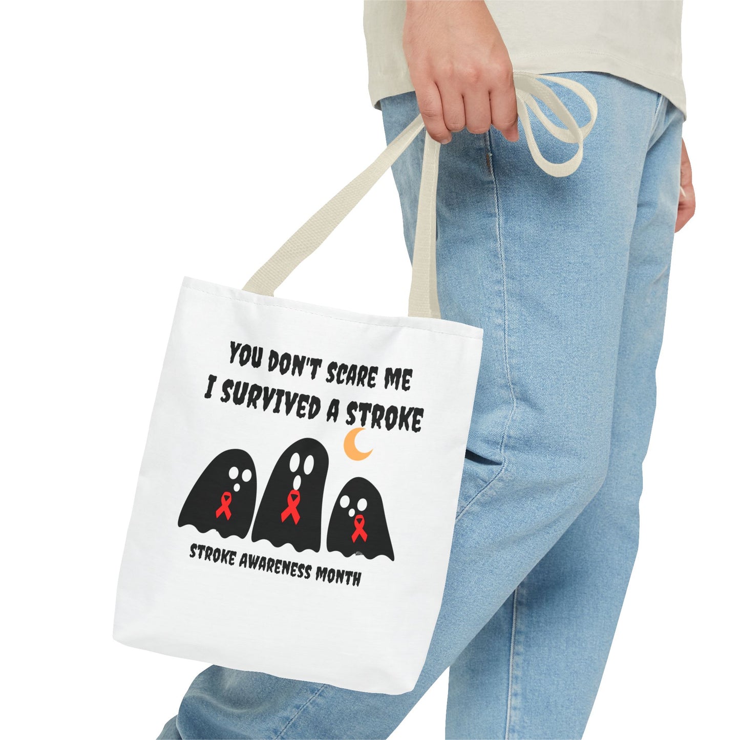 Stroke Awareness Halloween Tote Bag (AOP)