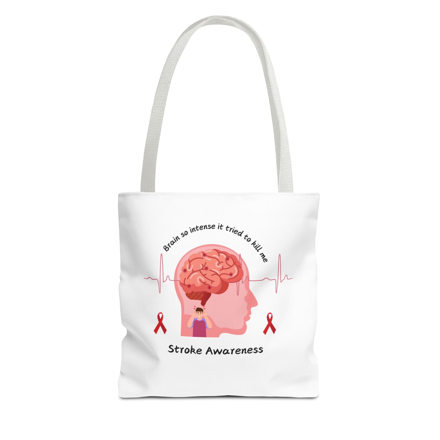 Stroke Awareness Tote Bag