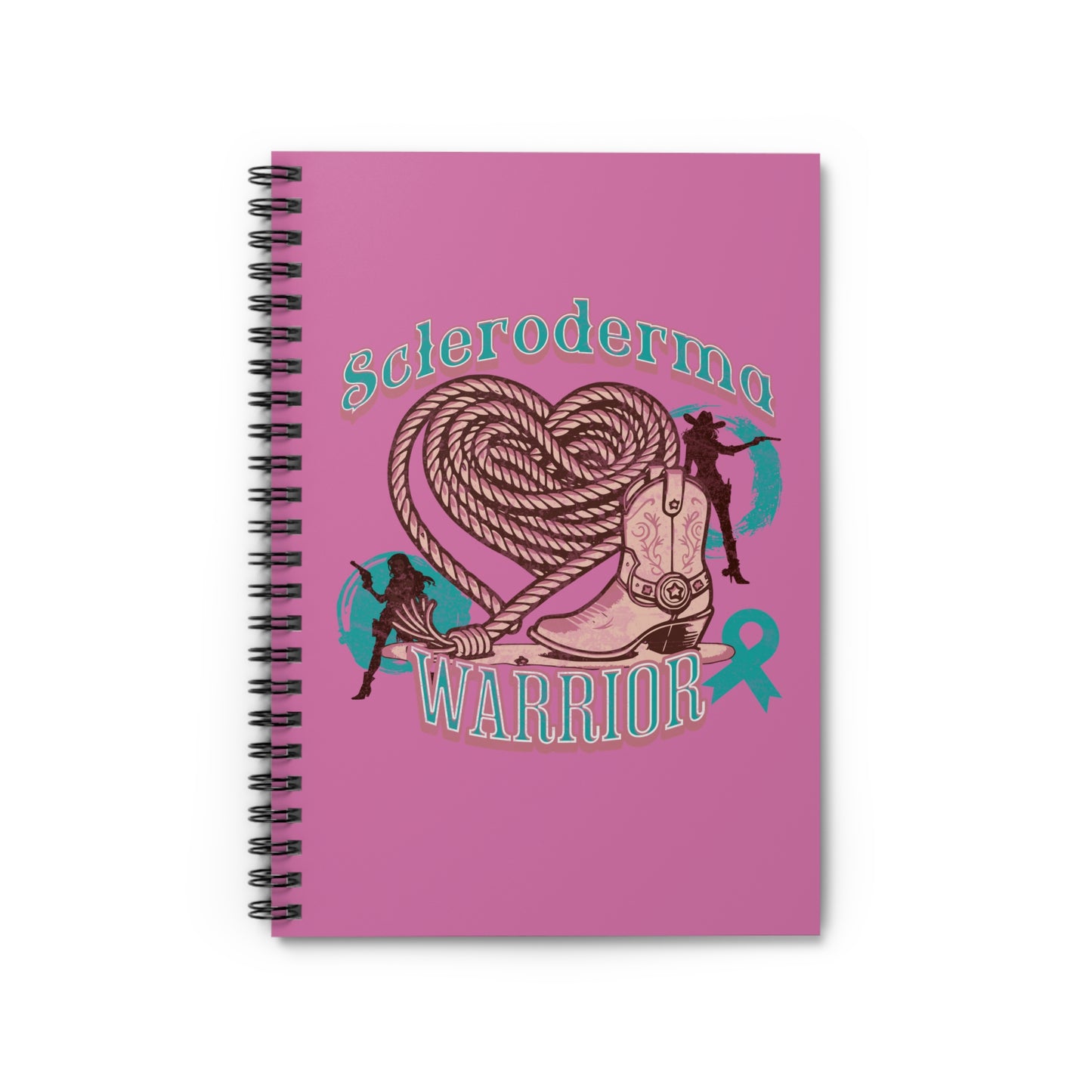 Scleroderma Valentine Journal Spiral Notebook - Ruled Line