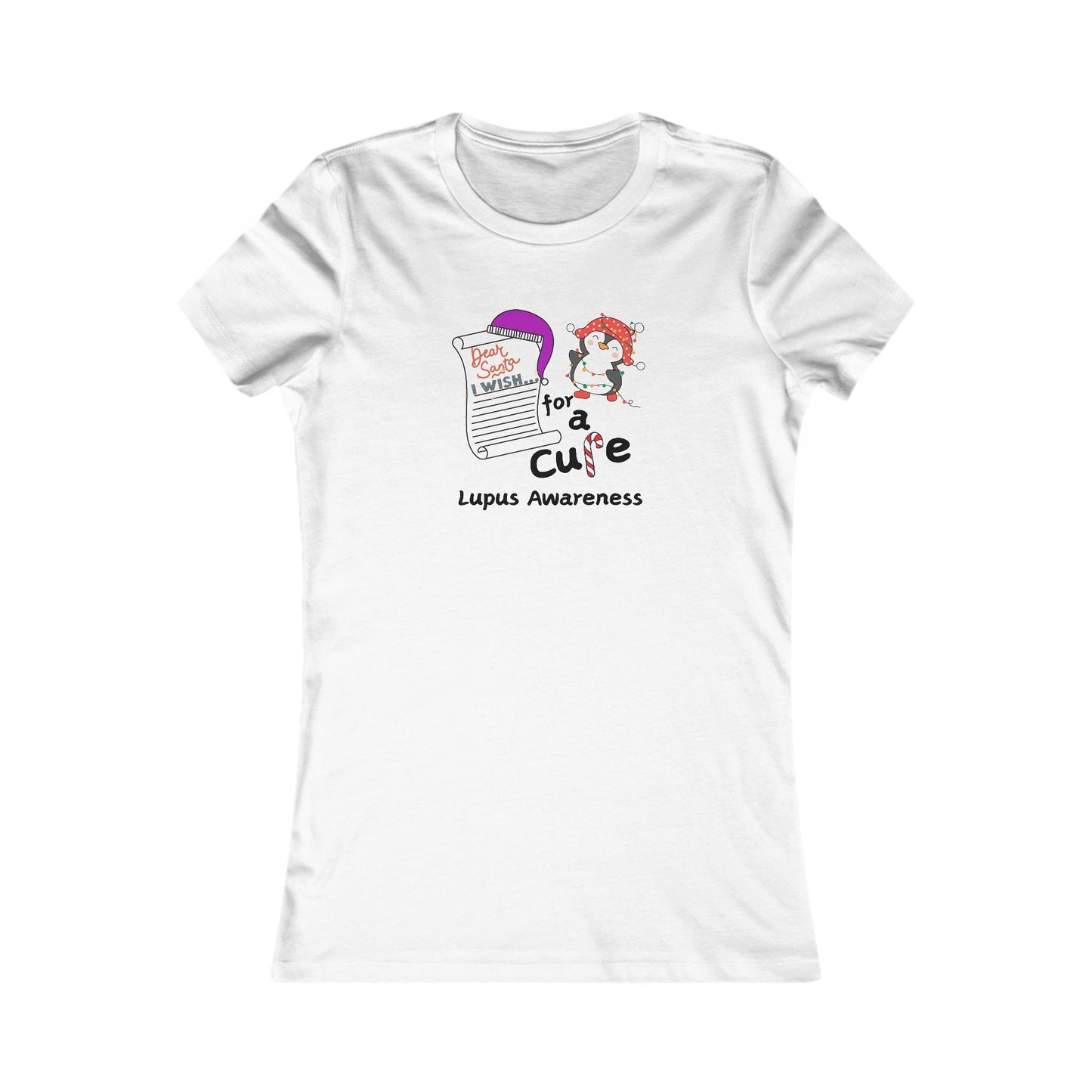 Women's Favorite Tee, Lupus Awareness, Holiday Gift Ideas