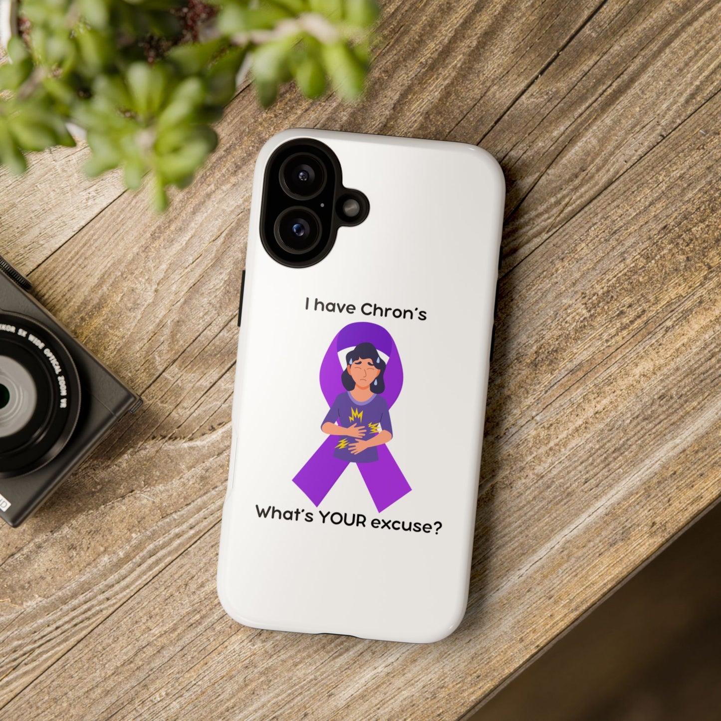 Chron's Disease Awareness  iPhone Case Tough Cases