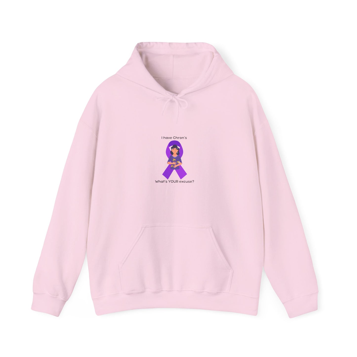 Chron's Disease Awareness Hoodie Unisex Hooded Sweatshirt