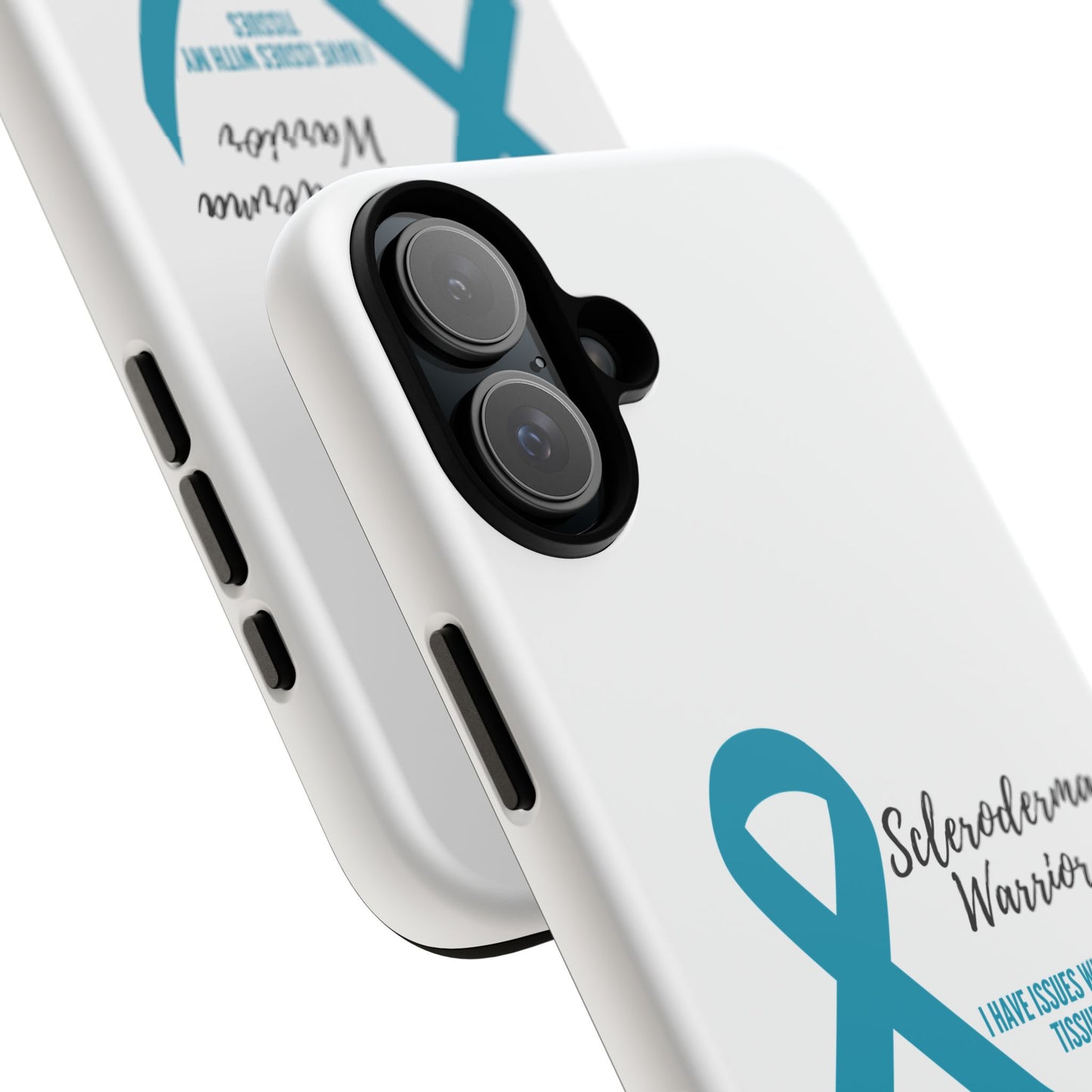 iPhone scleroderma warrior tough phone Cases