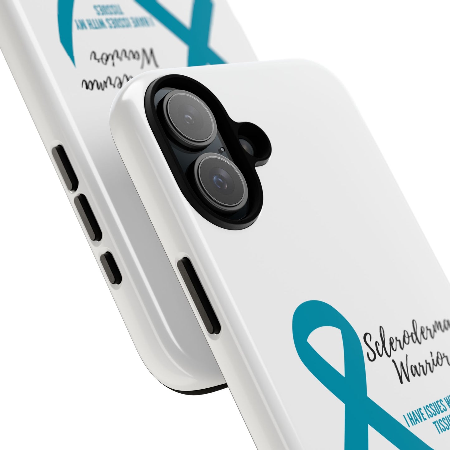 iPhone scleroderma warrior tough phone Cases