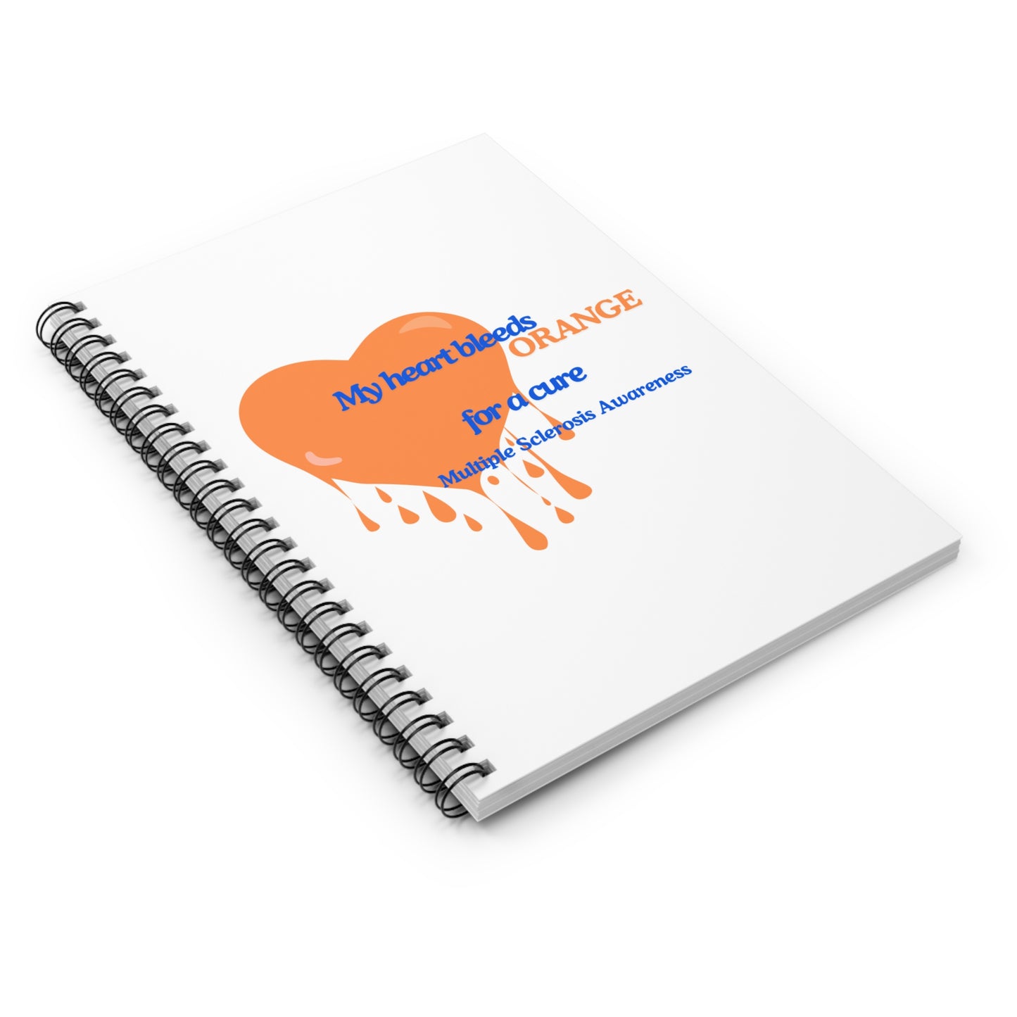 Multiple Sclerosis Awareness Spiral Notebook - Ruled Line