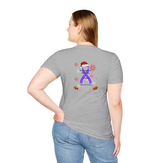 Lupus Awareness All I Want for Christmas Unisex Softstyle T-Shirt