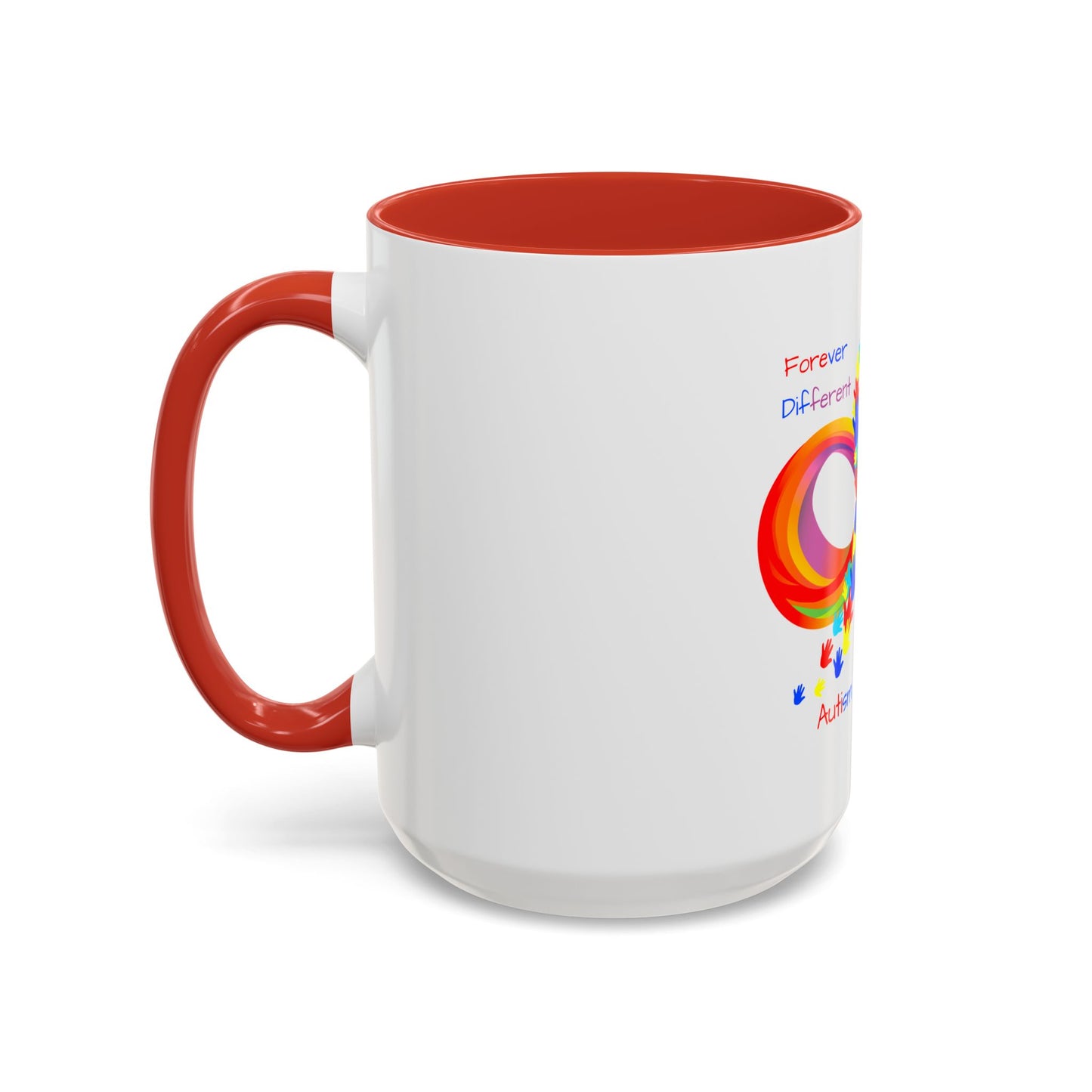 Autism Awareness Accent Coffee Mug (11, 15oz)