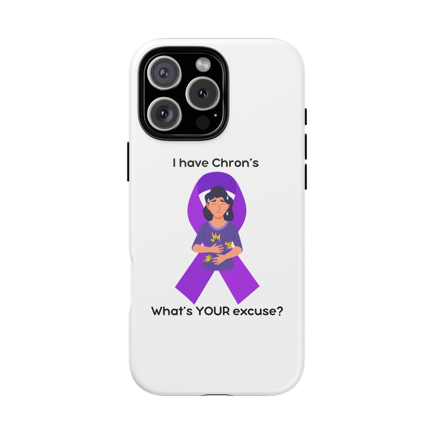 Chron's Disease Awareness  iPhone Case Tough Cases