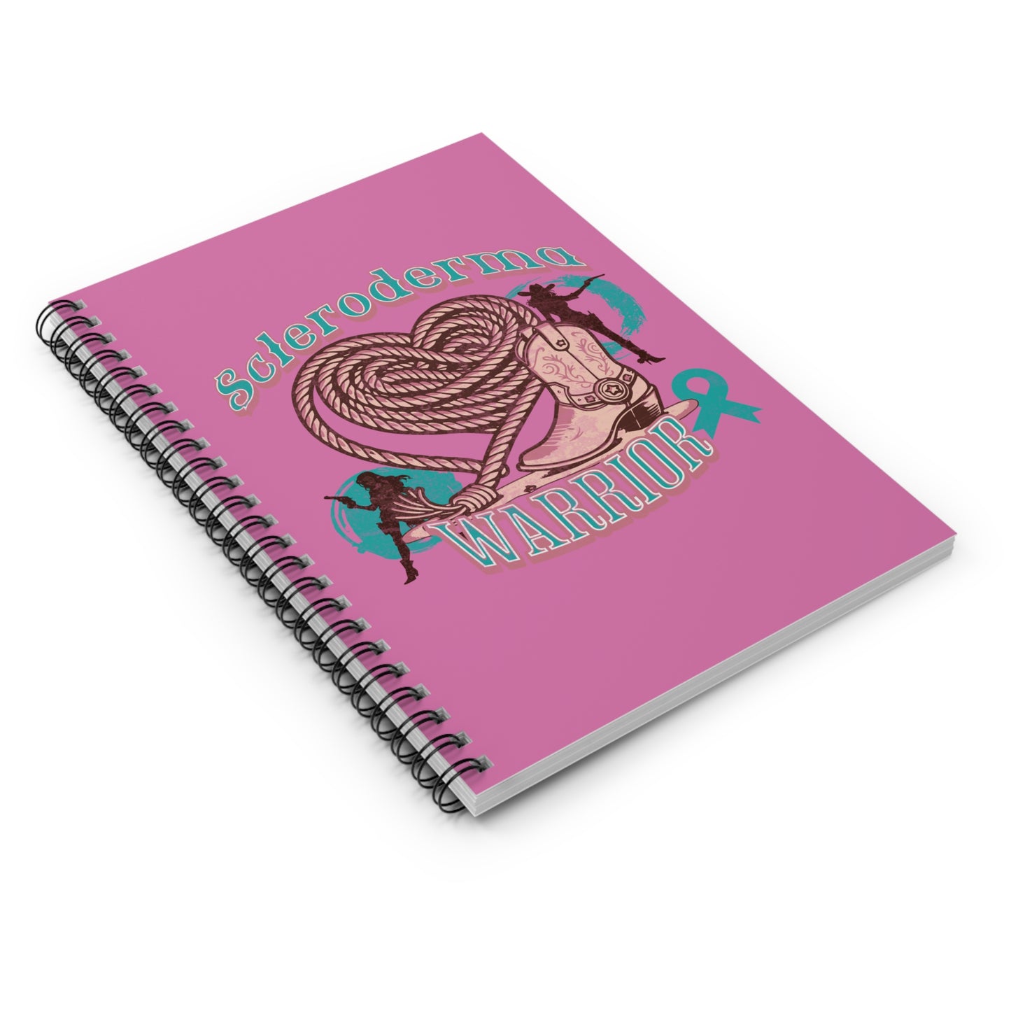 Scleroderma Valentine Journal Spiral Notebook - Ruled Line