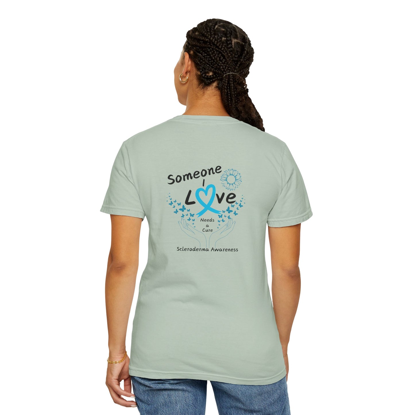 Scleroderma Awareness Unisex Garment-Dyed T-shirt